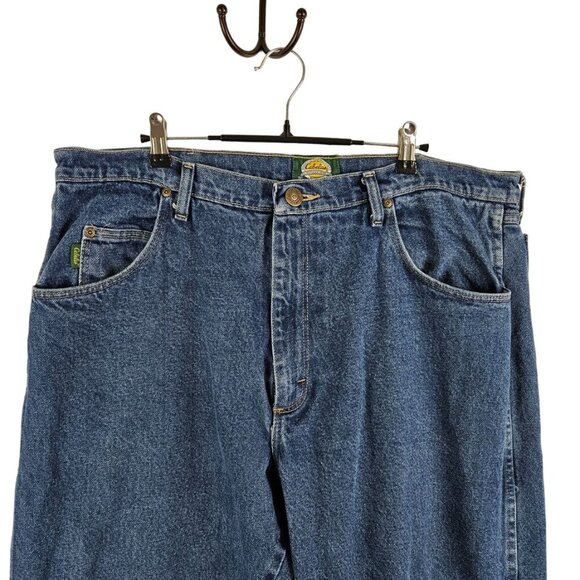 Cabela's Flannel Lined Jeans Mens Size 40x30 Denim Work 901255P Cotton - Picture 5 of 7